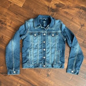 GAP Classic Blue Denim Jacket Girls XXL